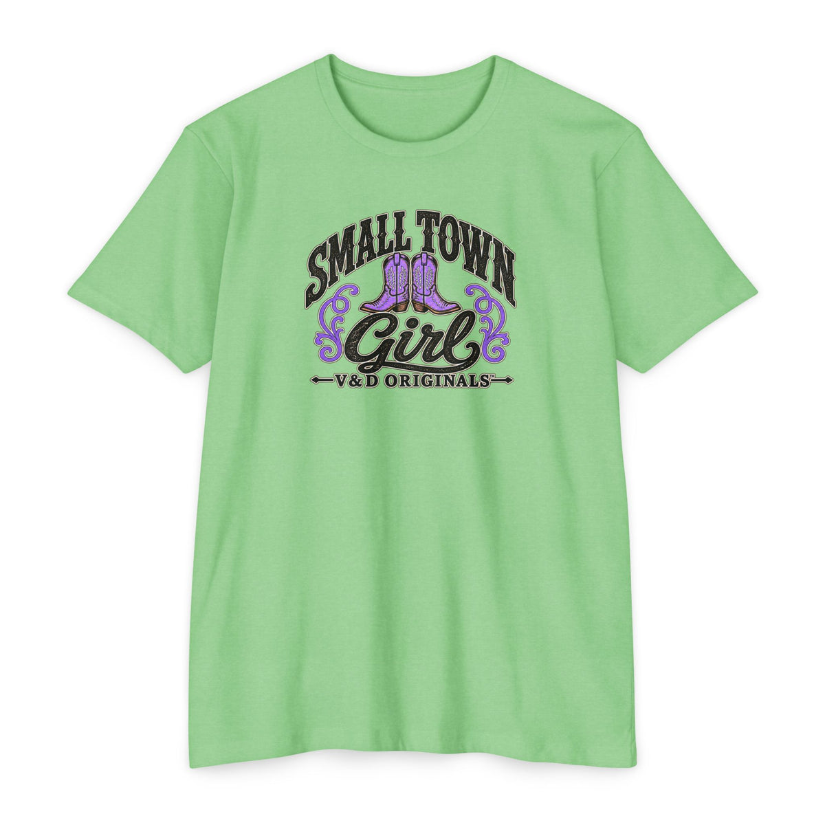 Small Town Girl T-Shirt — Purple Boots