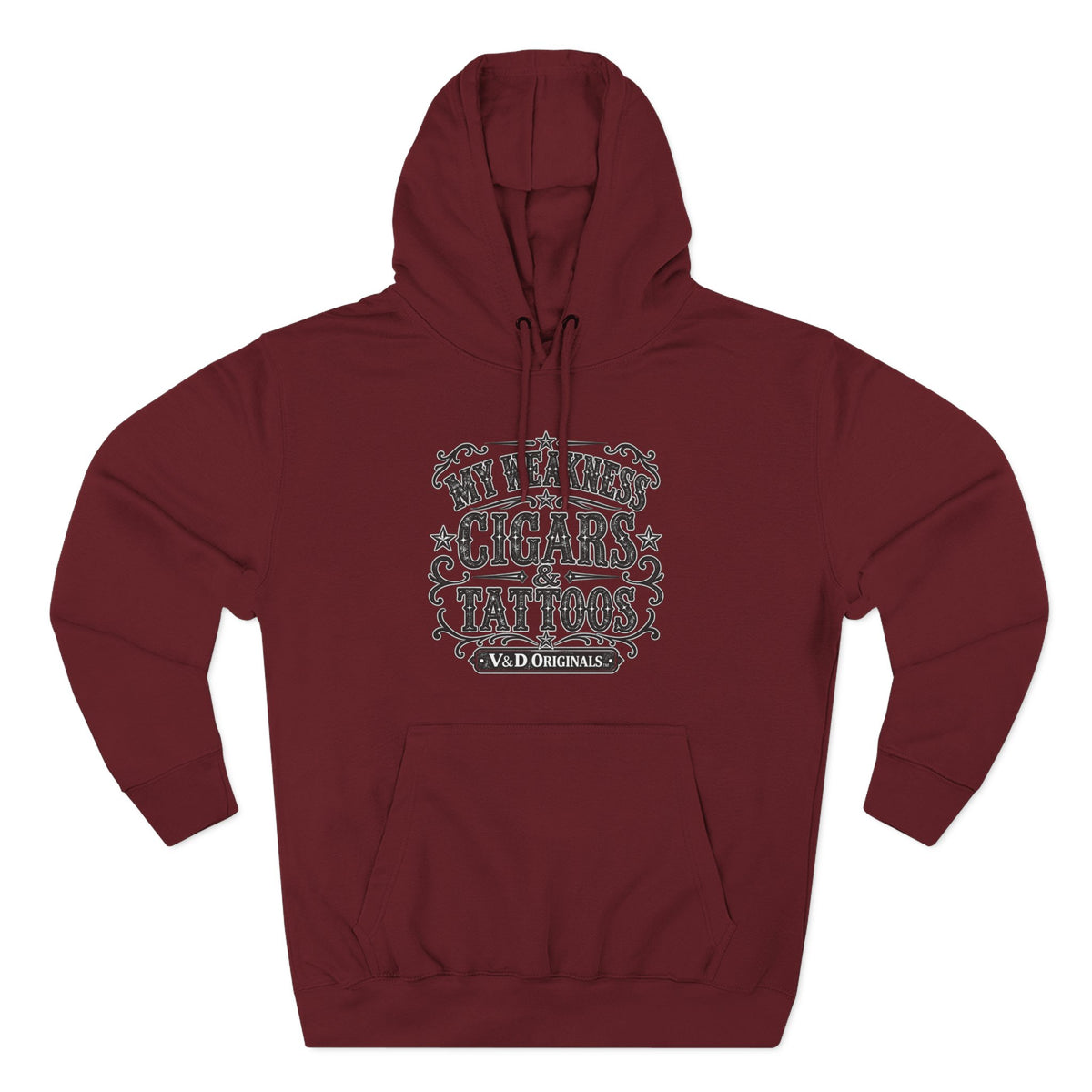 My Weakness: Cigars & Tattoos Fleece Pullover