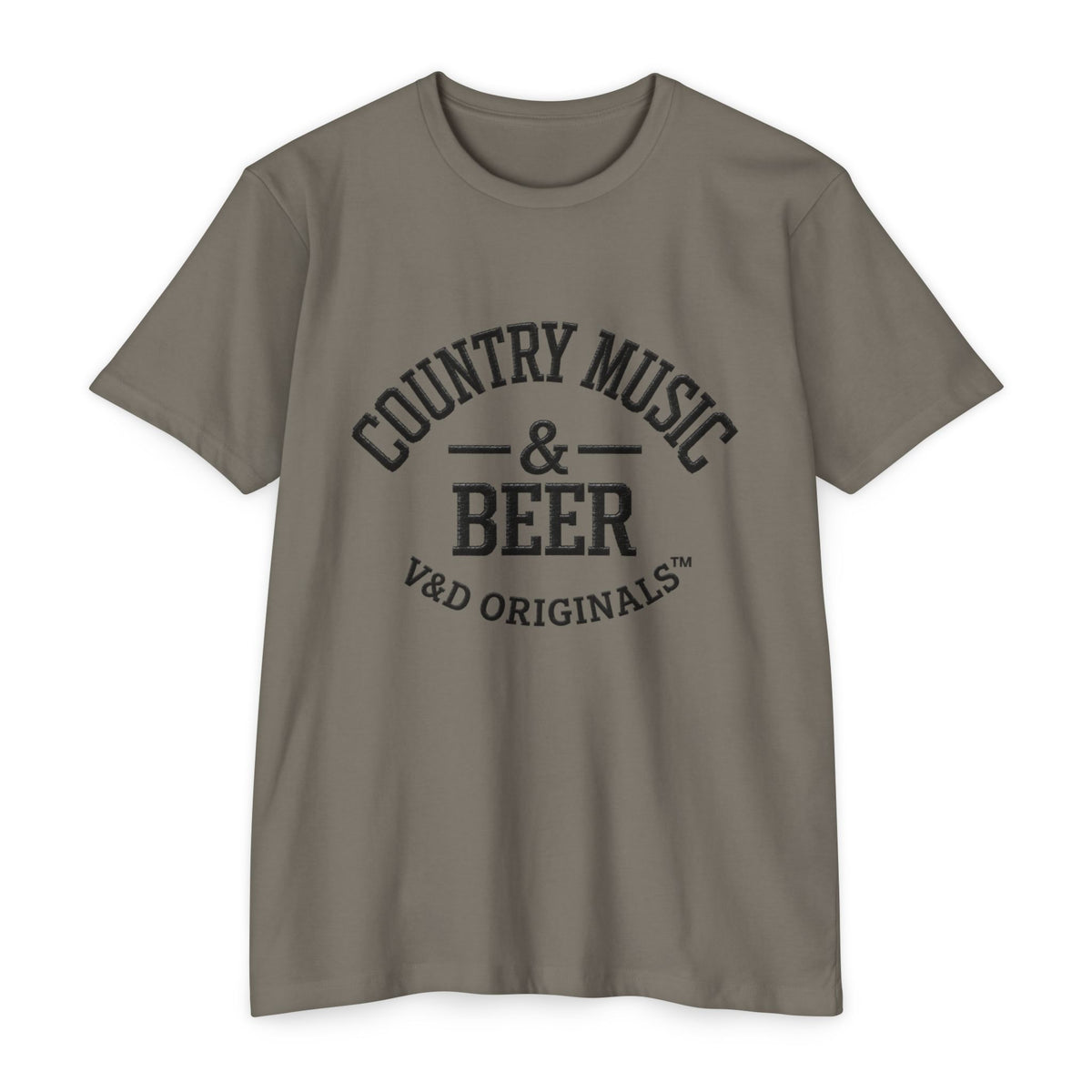 Country Music & Beer T-Shirt — Retro Southern Band Tee