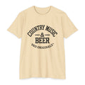 Country Music & Beer T-Shirt — Retro Southern Band Tee