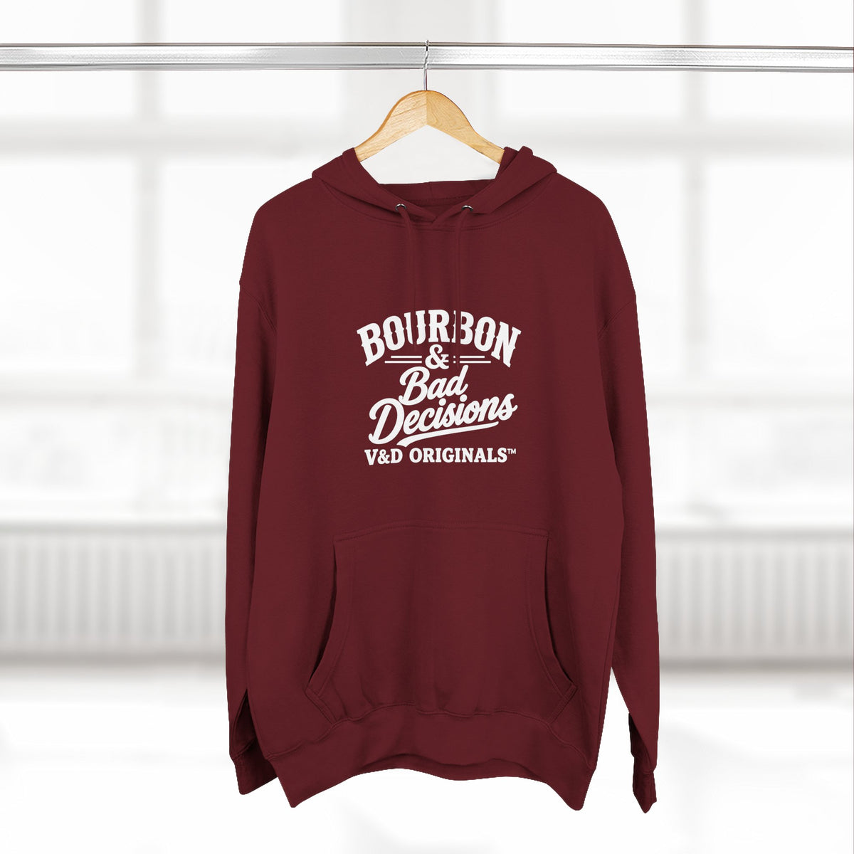 Bourbon & Bad Decisions Hoodie — Pullover