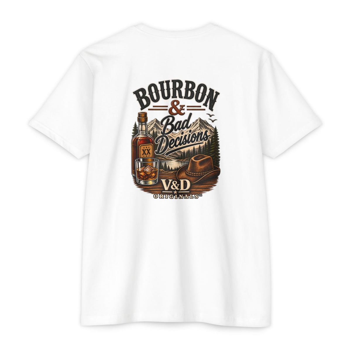 Bourbon & Bad Decisions Graphic Tee