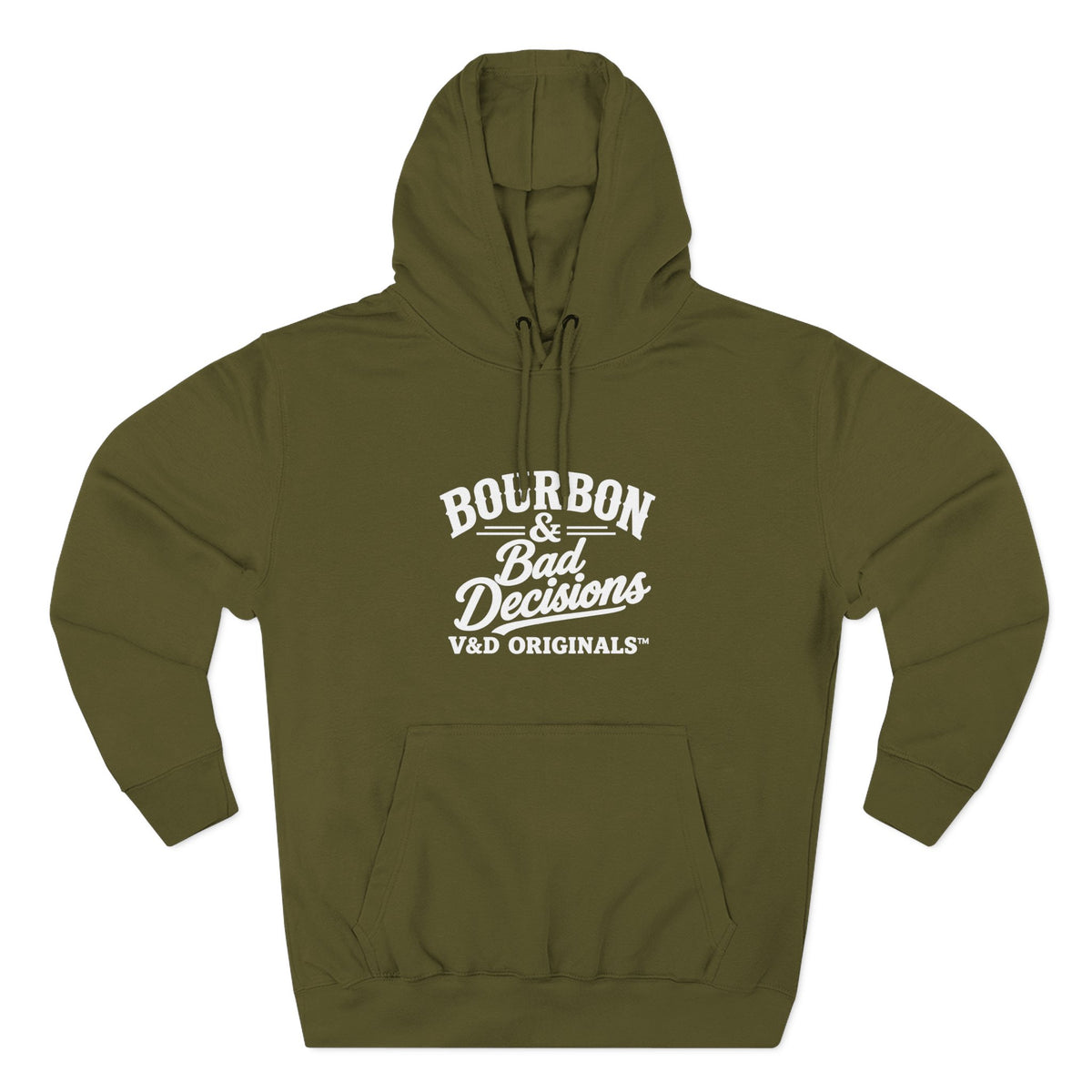 Bourbon & Bad Decisions Hoodie — Pullover