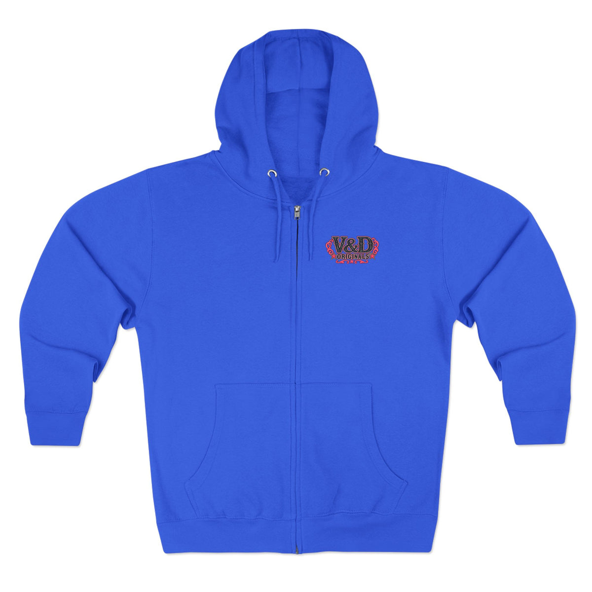 Small Town Girl Zip Hoodie — Vintage Heart logo