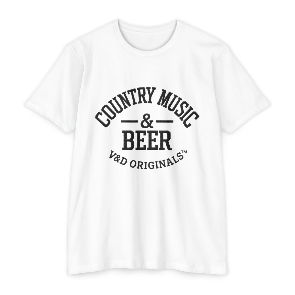 Country Music & Beer T-Shirt — Retro Southern Band Tee