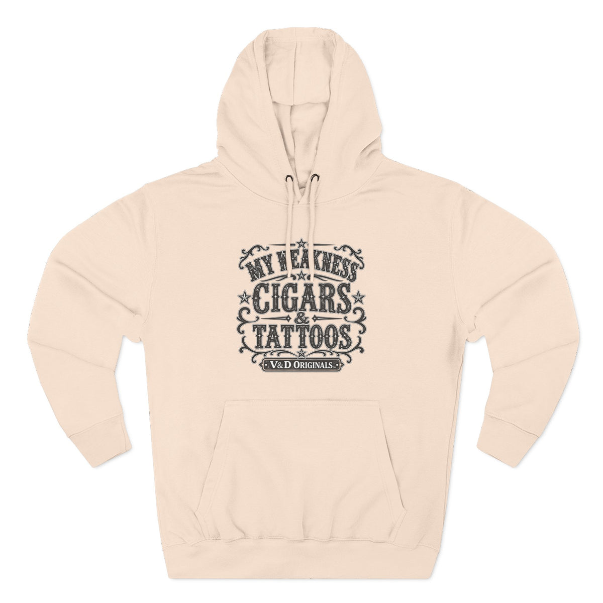 My Weakness: Cigars & Tattoos Fleece Pullover