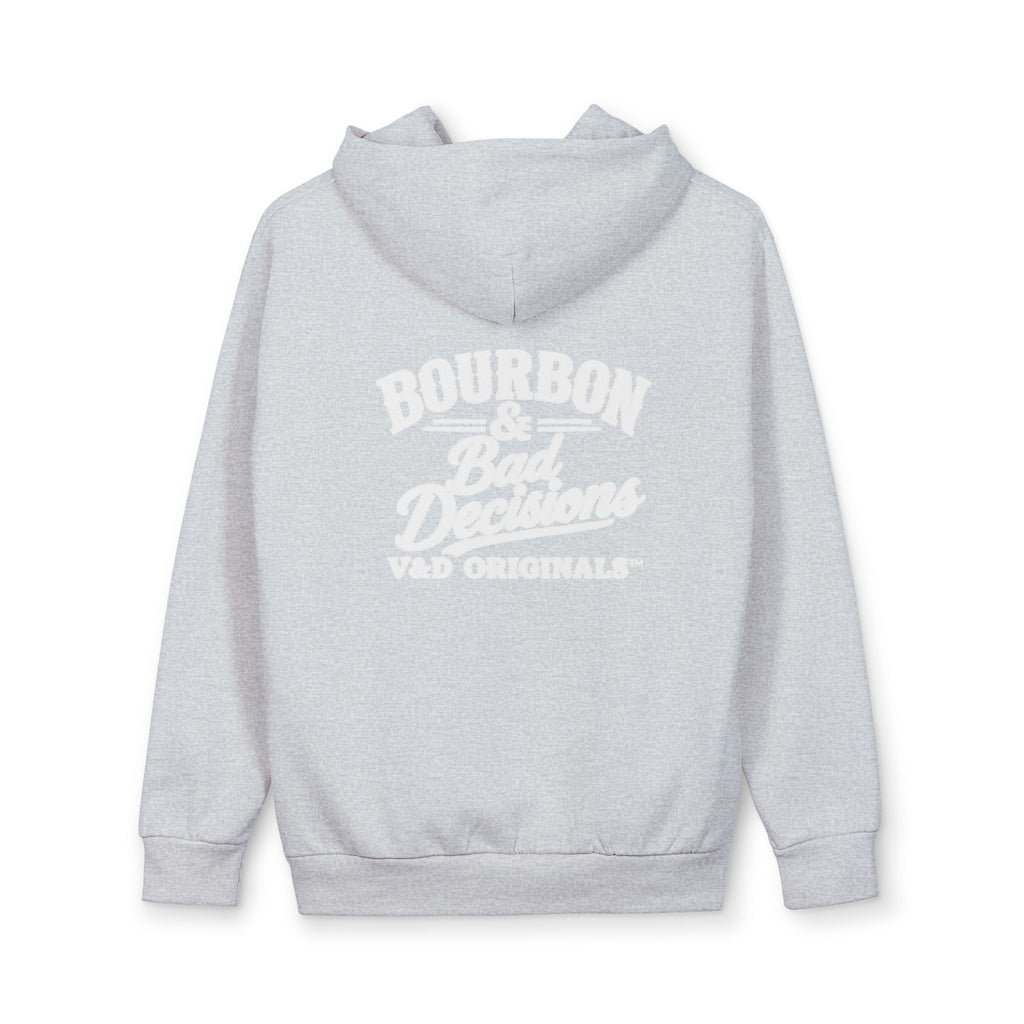 Bourbon & Bad Decisions Hoodie — V&D Originals Pullover