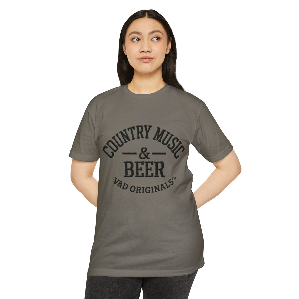 Country Music & Beer T-Shirt — Retro Southern Band Tee