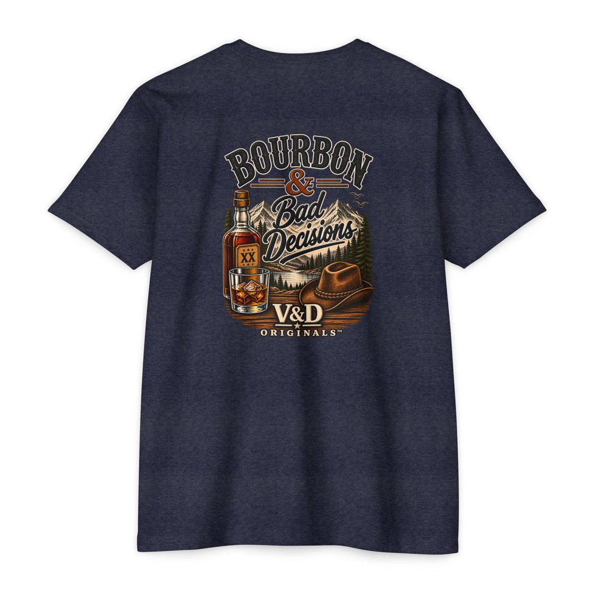 Bourbon & Bad Decisions Graphic Tee