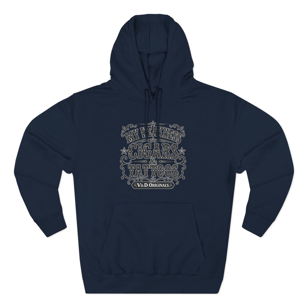 My Weakness: Cigars & Tattoos Fleece Pullover