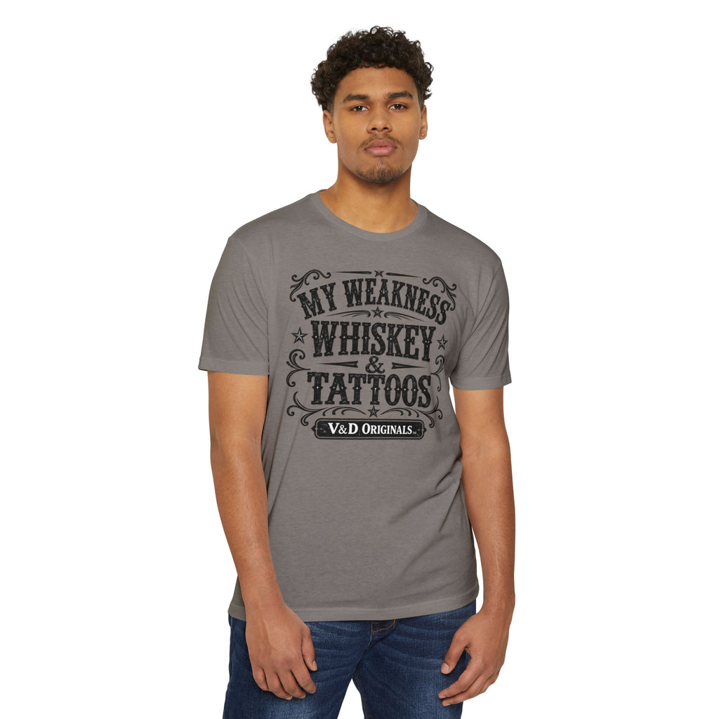 My Weakness Whiskey & Tattoos T-Shirt