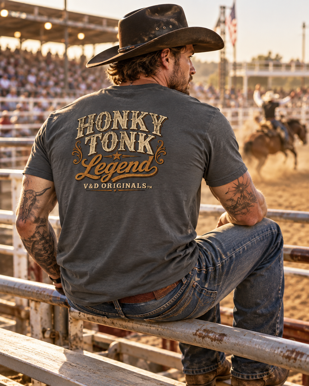 Honky Tonk Legend Graphic T-Shirt