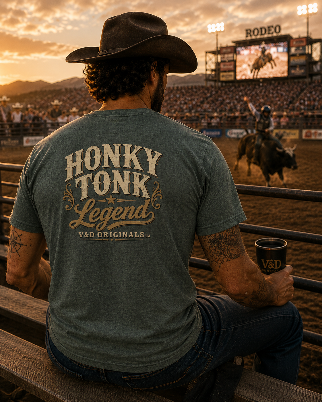 Honky Tonk Legend Graphic T-Shirt