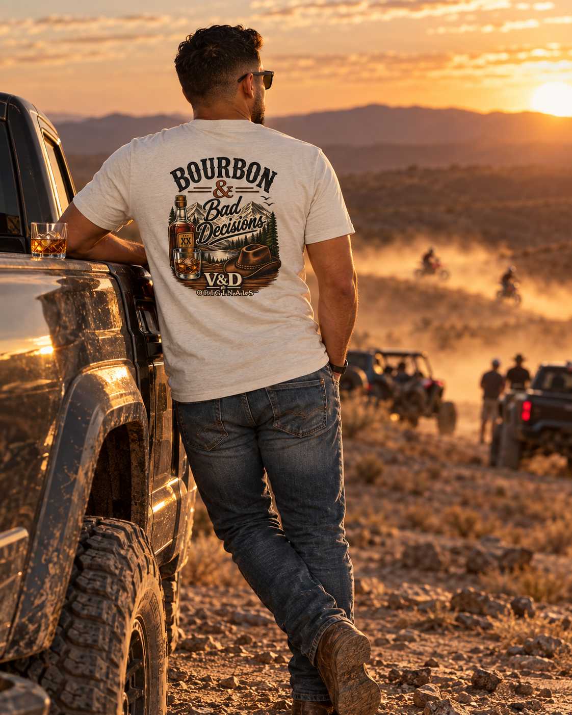 Bourbon & Bad Decisions Graphic Tee