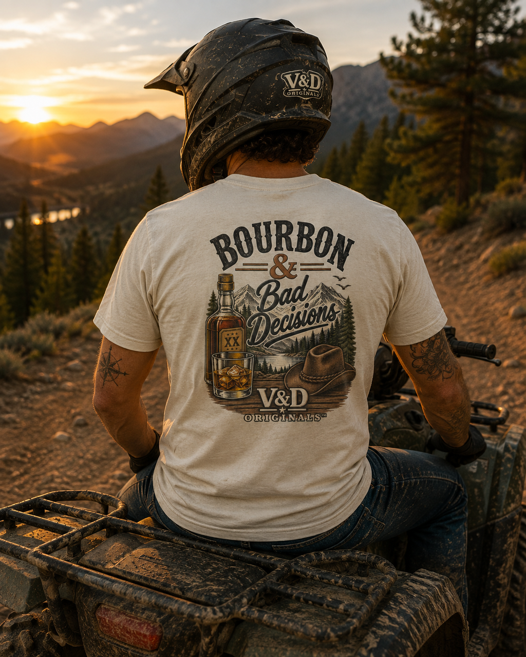Bourbon & Bad Decisions Graphic Tee