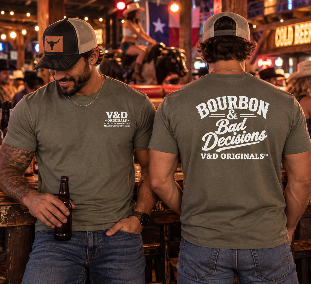 Bourbon & Bad Decisions T-Shirt