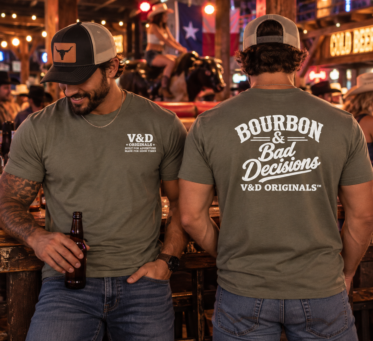 Bourbon & Bad Decisions T-Shirt
