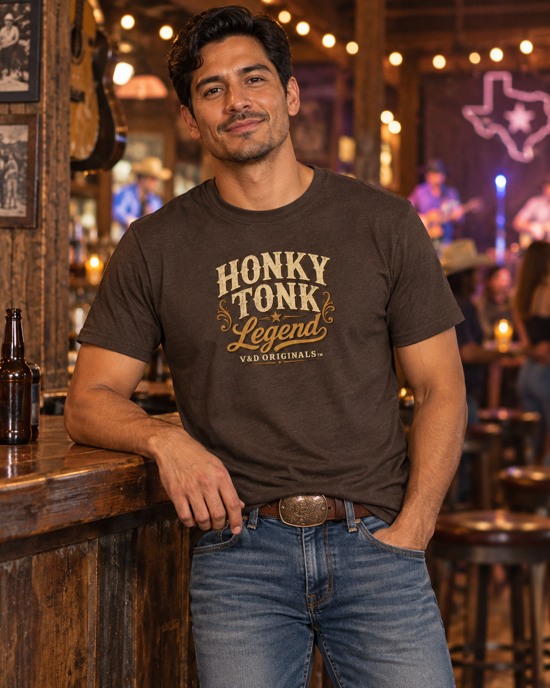 Honky Tonk Legend T-Shirt – Front Logo