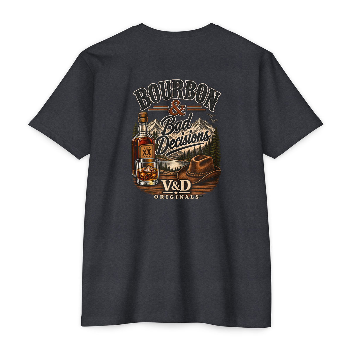 Bourbon & Bad Decisions Graphic Tee