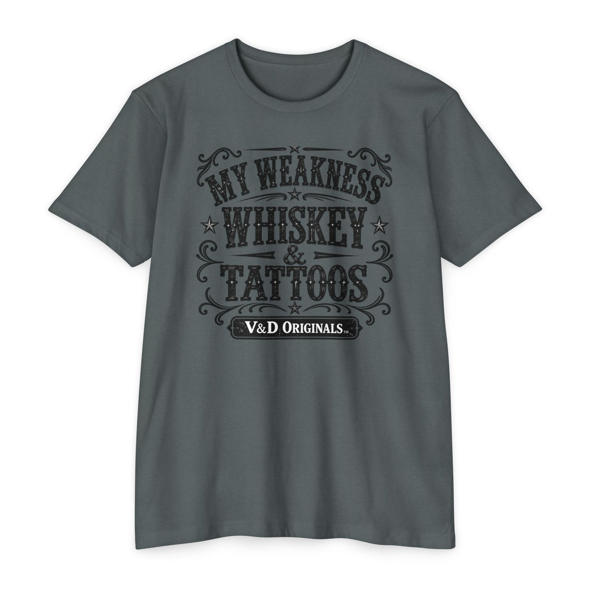 My Weakness Whiskey & Tattoos T-Shirt