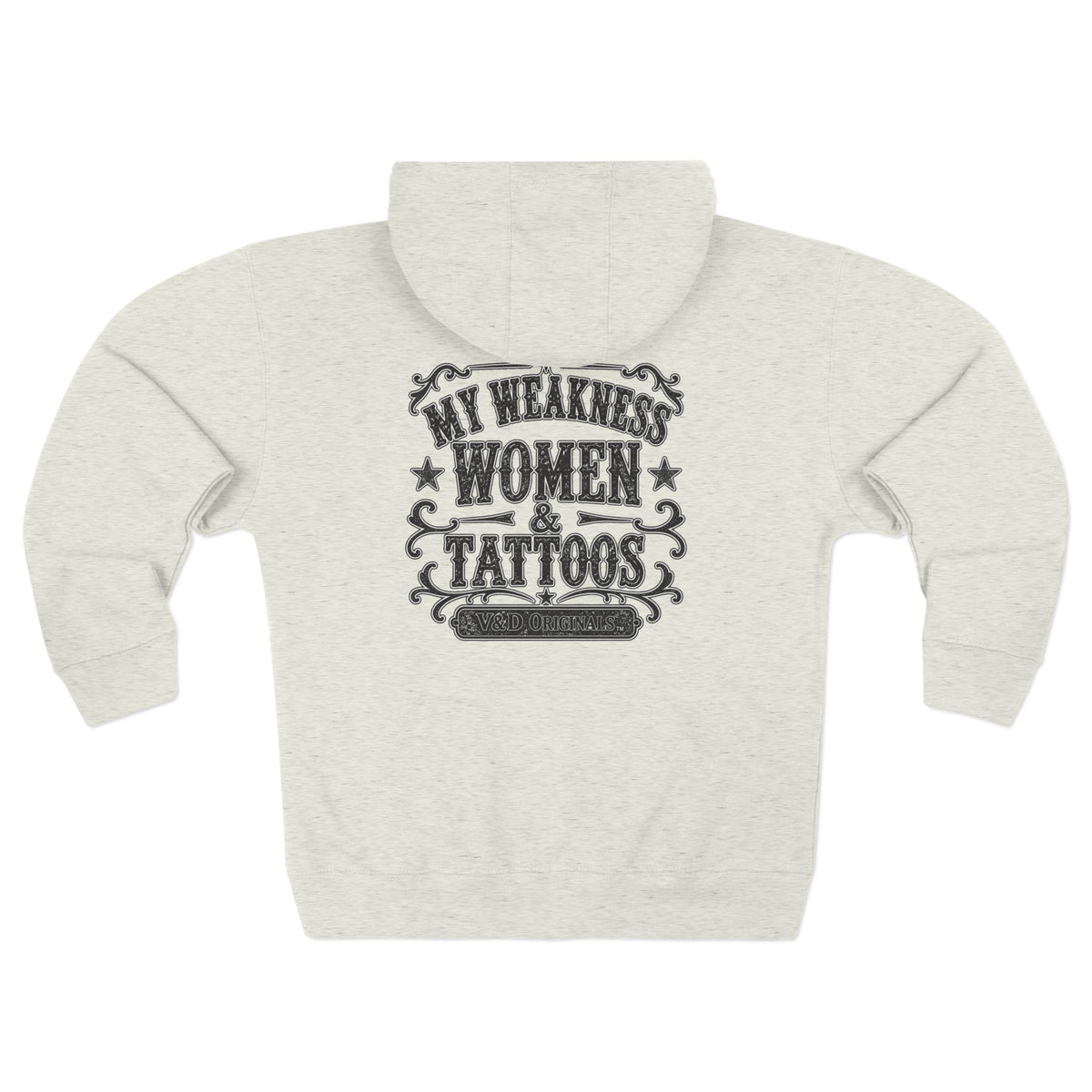 Women and Tattoos Unisex Zip Hoodie