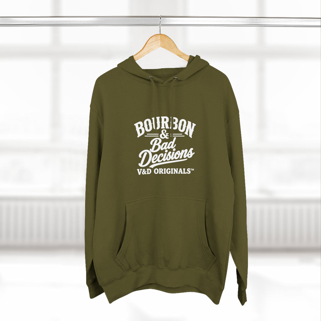Bourbon & Bad Decisions Hoodie — Pullover