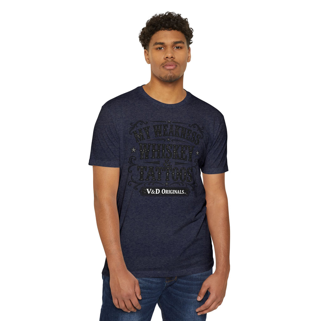 My Weakness Whiskey & Tattoos T-Shirt
