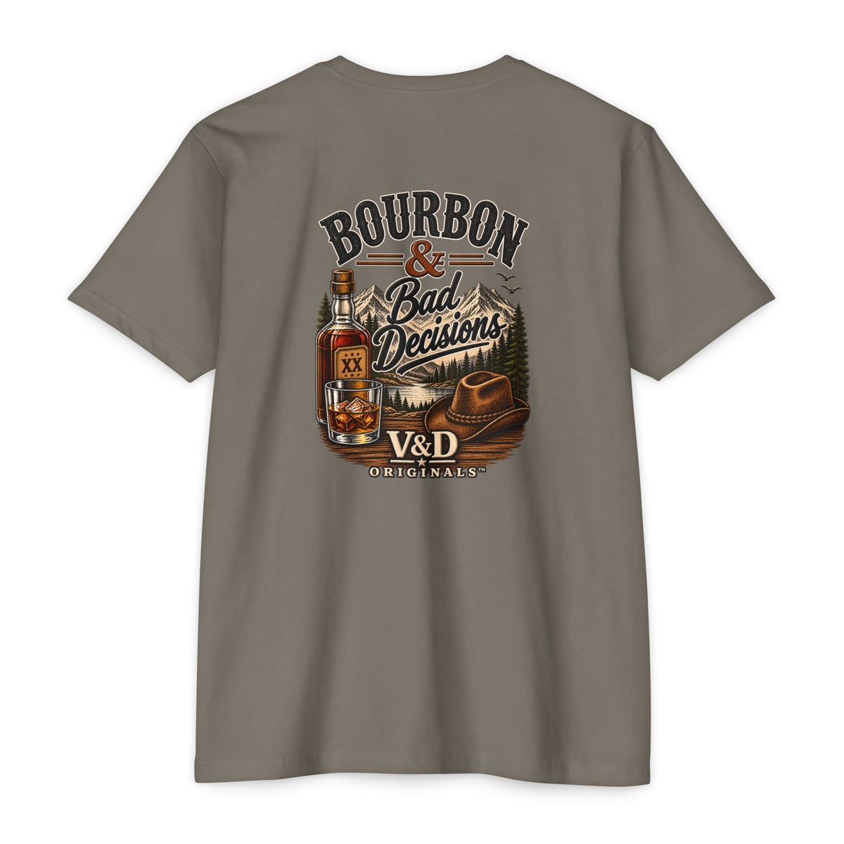 Bourbon & Bad Decisions Graphic Tee
