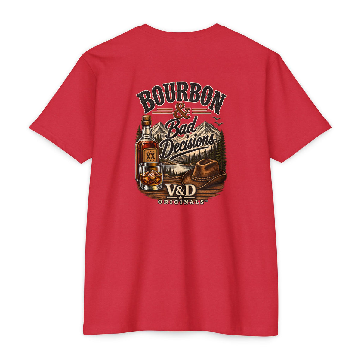 Bourbon & Bad Decisions Graphic Tee
