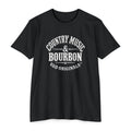 Country Music & Bourbon Tee — Vintage Logo T-Shirt for Music Lovers