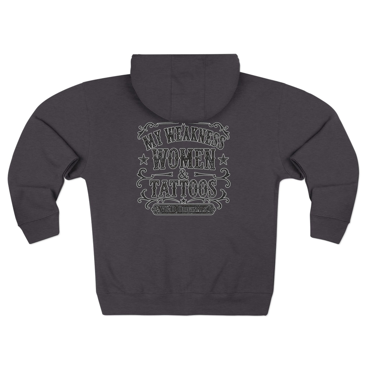 Women and Tattoos Unisex Zip Hoodie