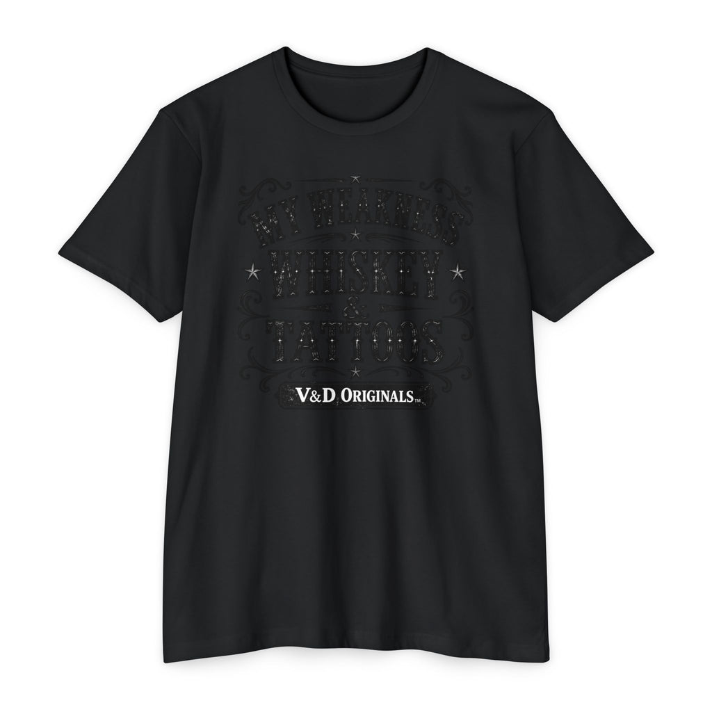My Weakness Whiskey & Tattoos T-Shirt