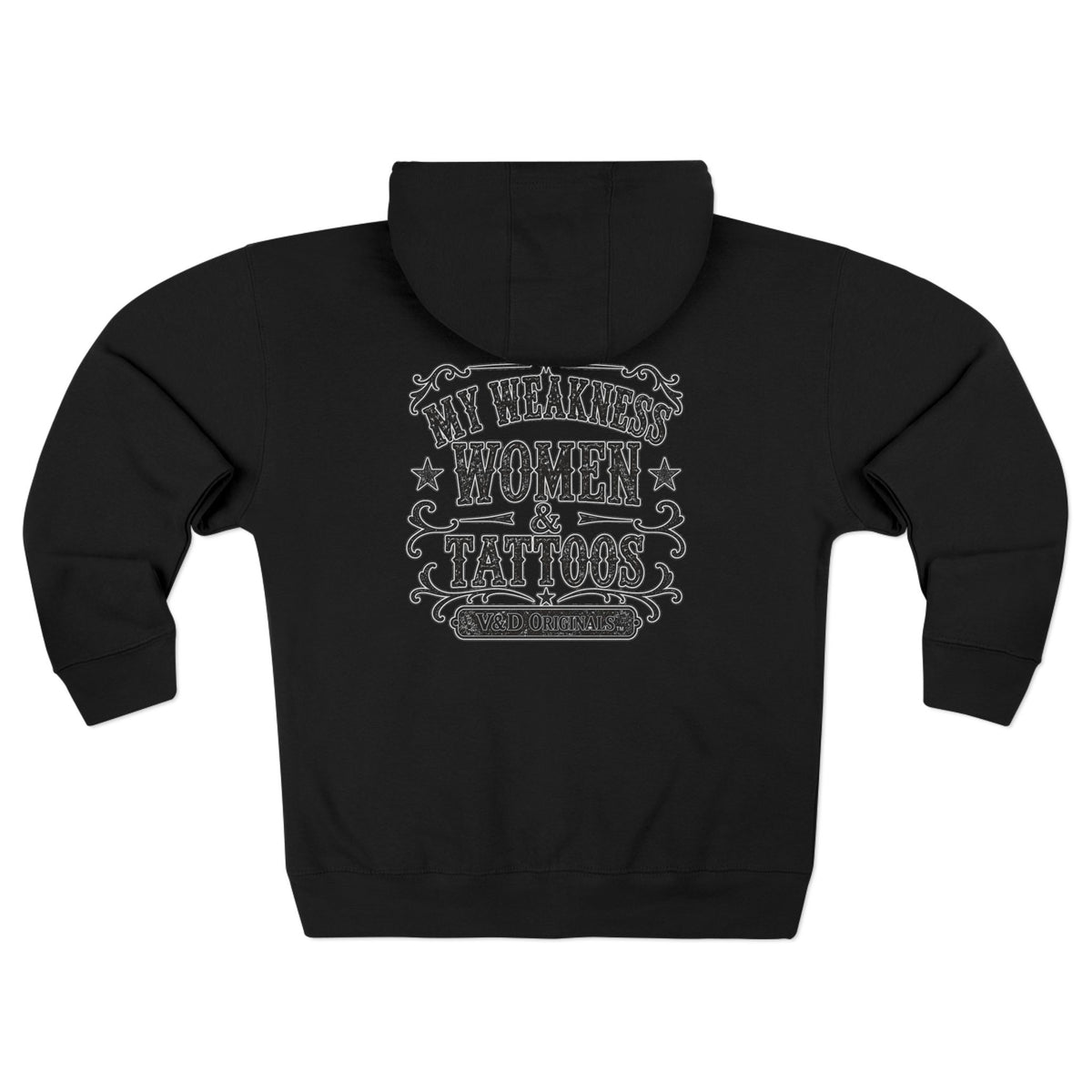 Women and Tattoos Unisex Zip Hoodie