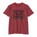 Cigars & Tattoos Graphic T-Shirt — "My Weakness Cigars & Tattoos" Vintage Tee