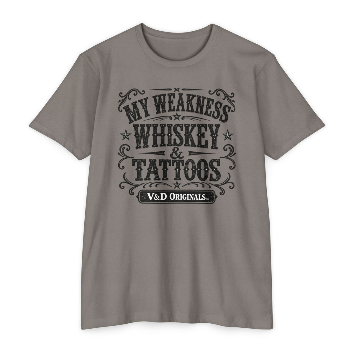 My Weakness Whiskey & Tattoos T-Shirt