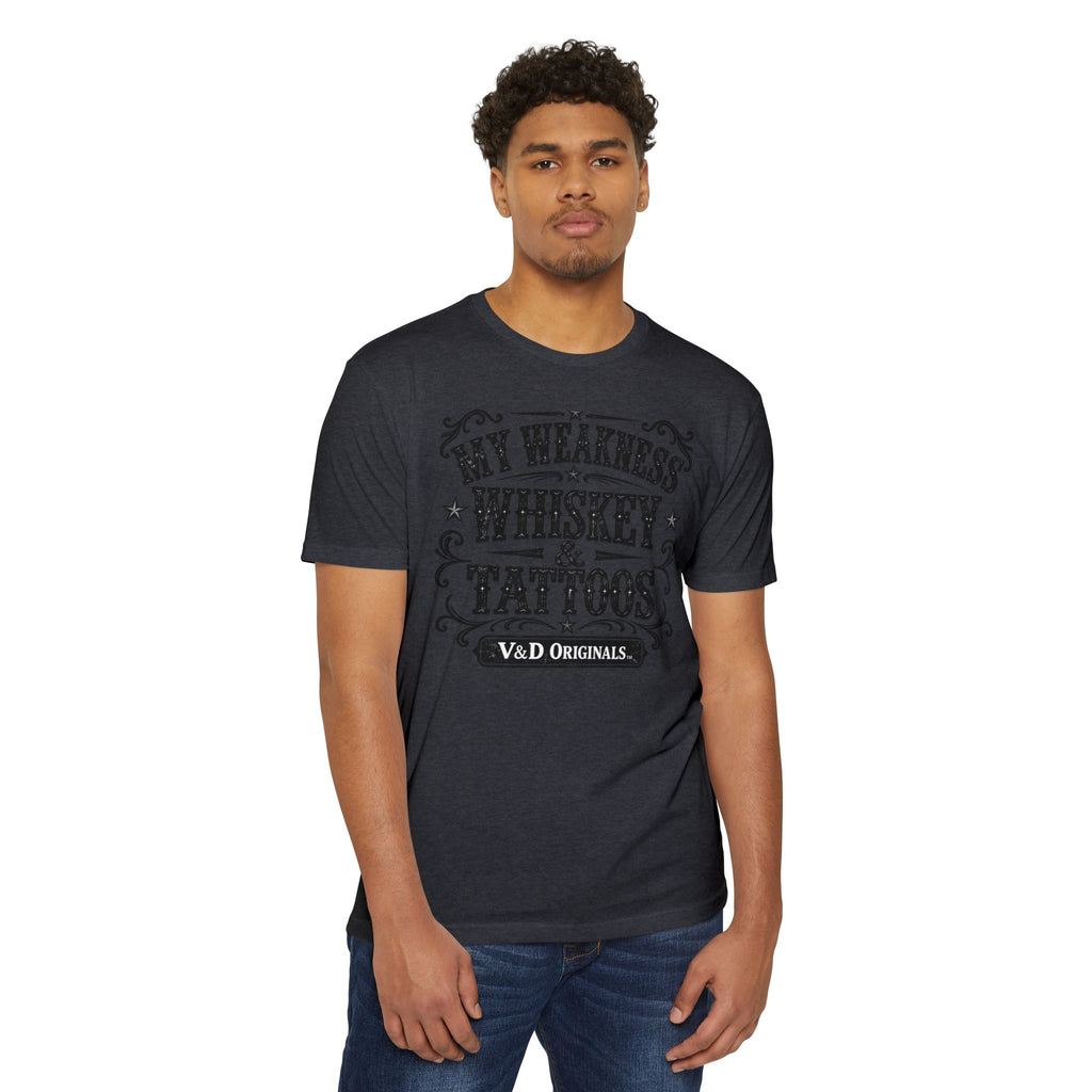 My Weakness Whiskey & Tattoos T-Shirt