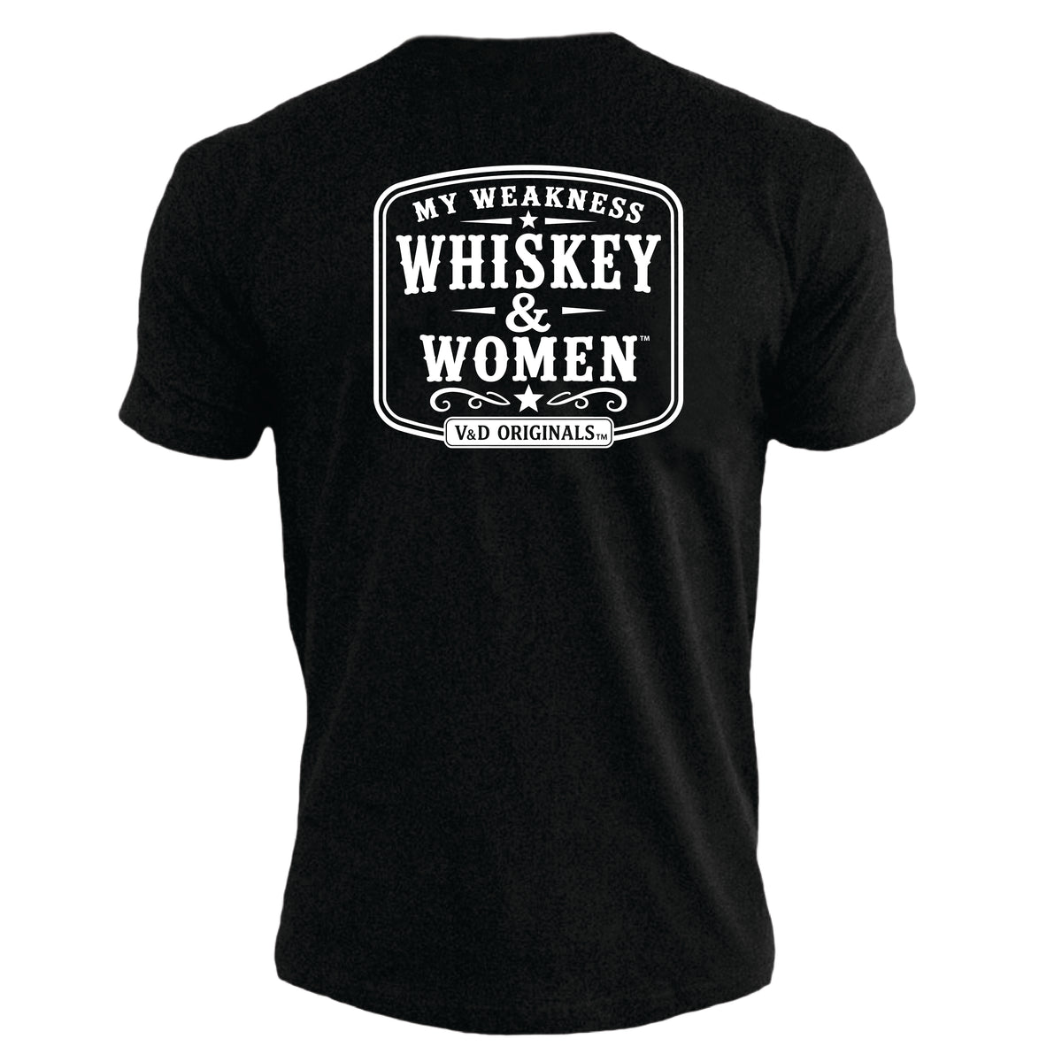 Whiskey & Women Tee – Classic Logo Edition