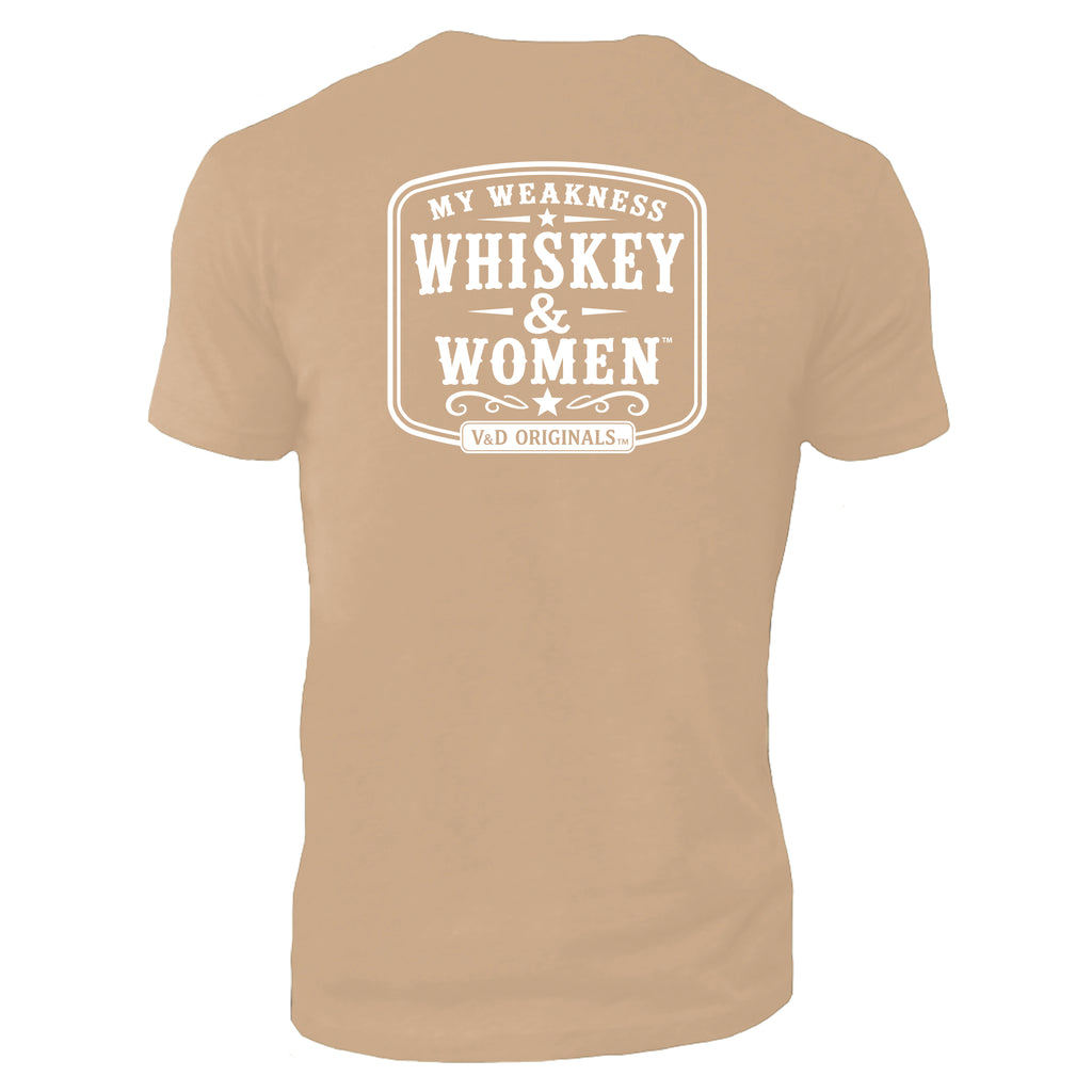 Whiskey & Women Tee – Classic Logo Edition