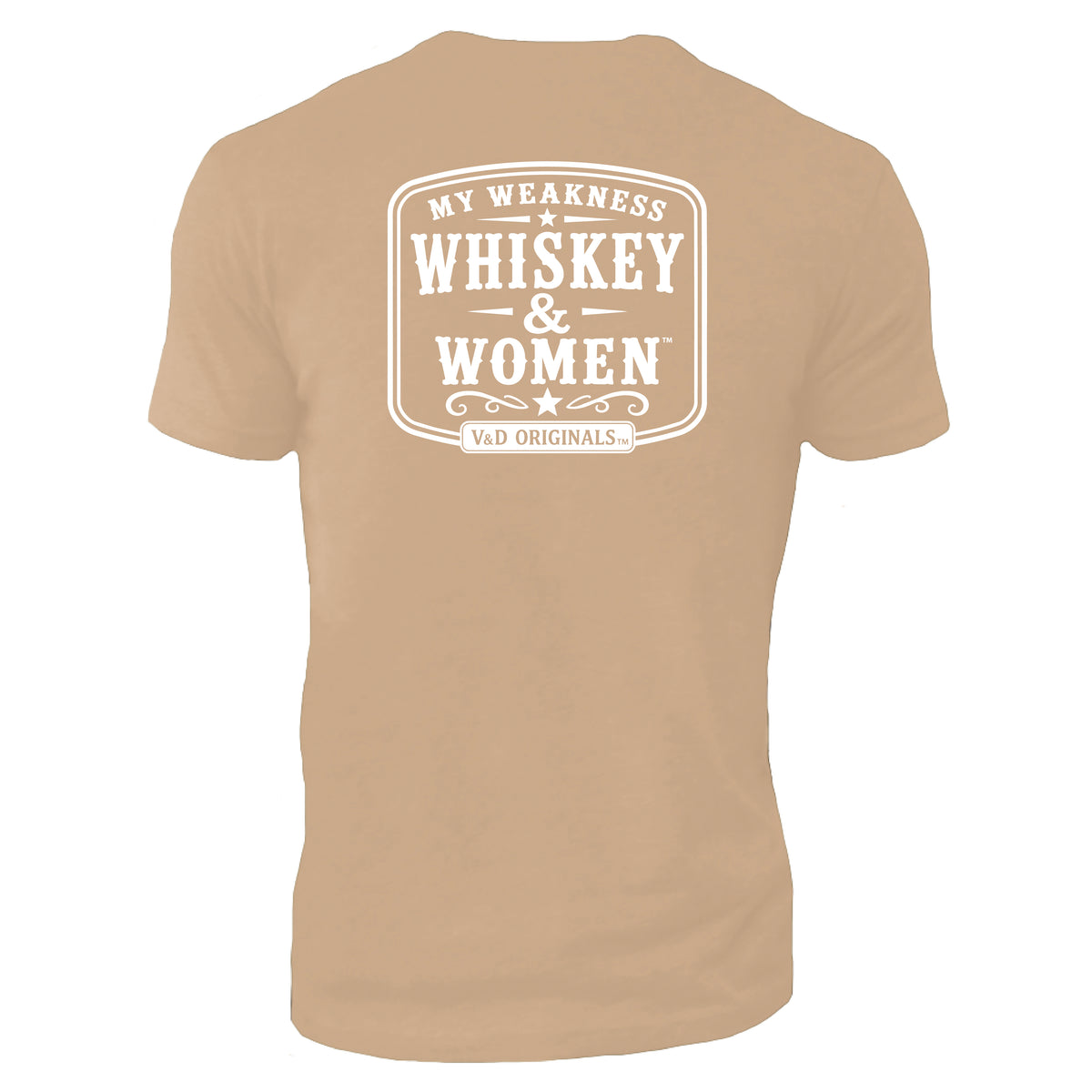 Whiskey & Women Tee – Classic Logo Edition